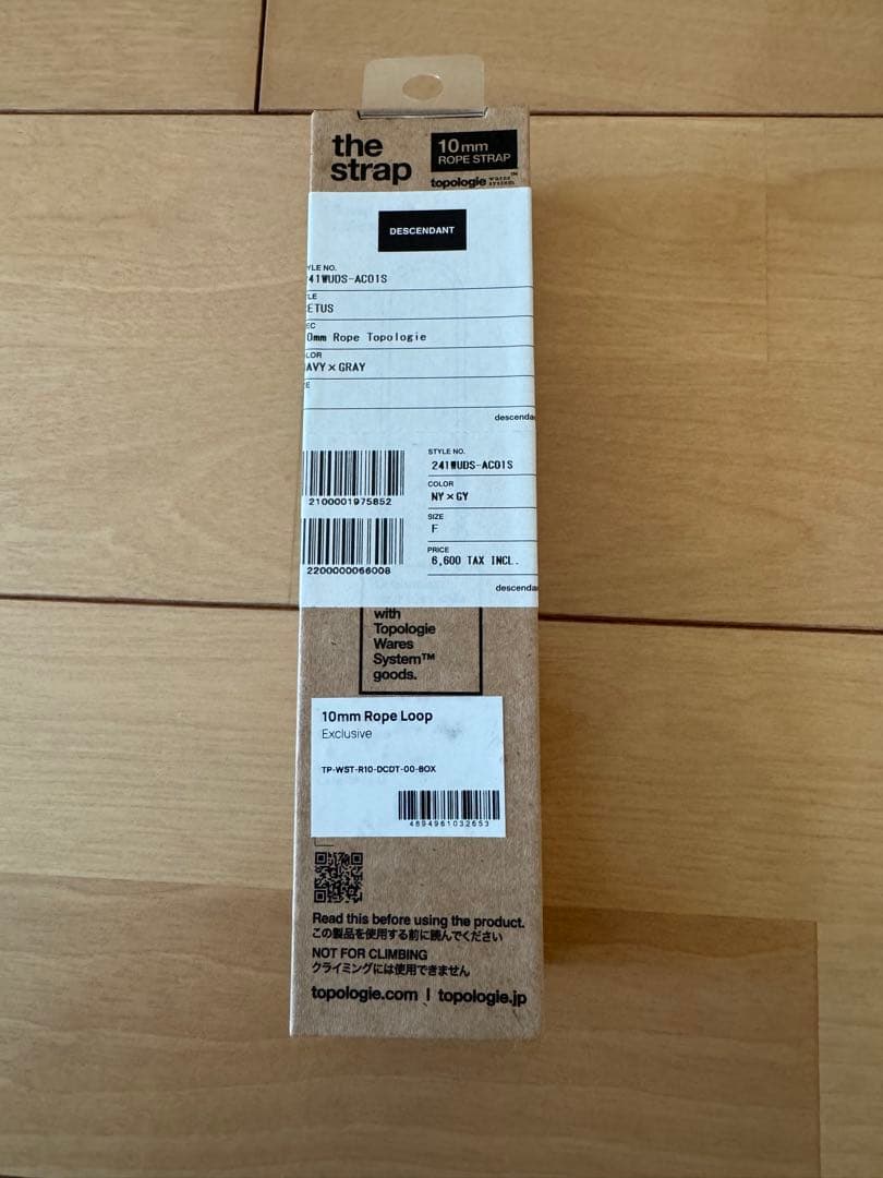 DESCENDANT topologie トポロジー　wtaps