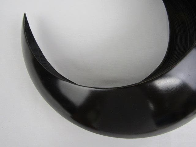 Y5-0926 高岡銅器 鋳銅製 吊花生 三日月 尺0 33ｃｍ 三猿吊金具付