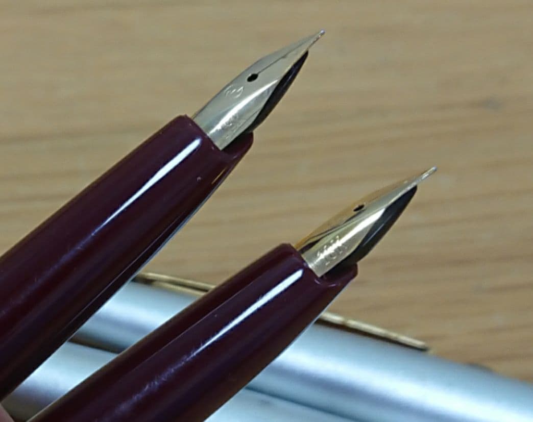 K18・K14刻印ペン先 万年筆