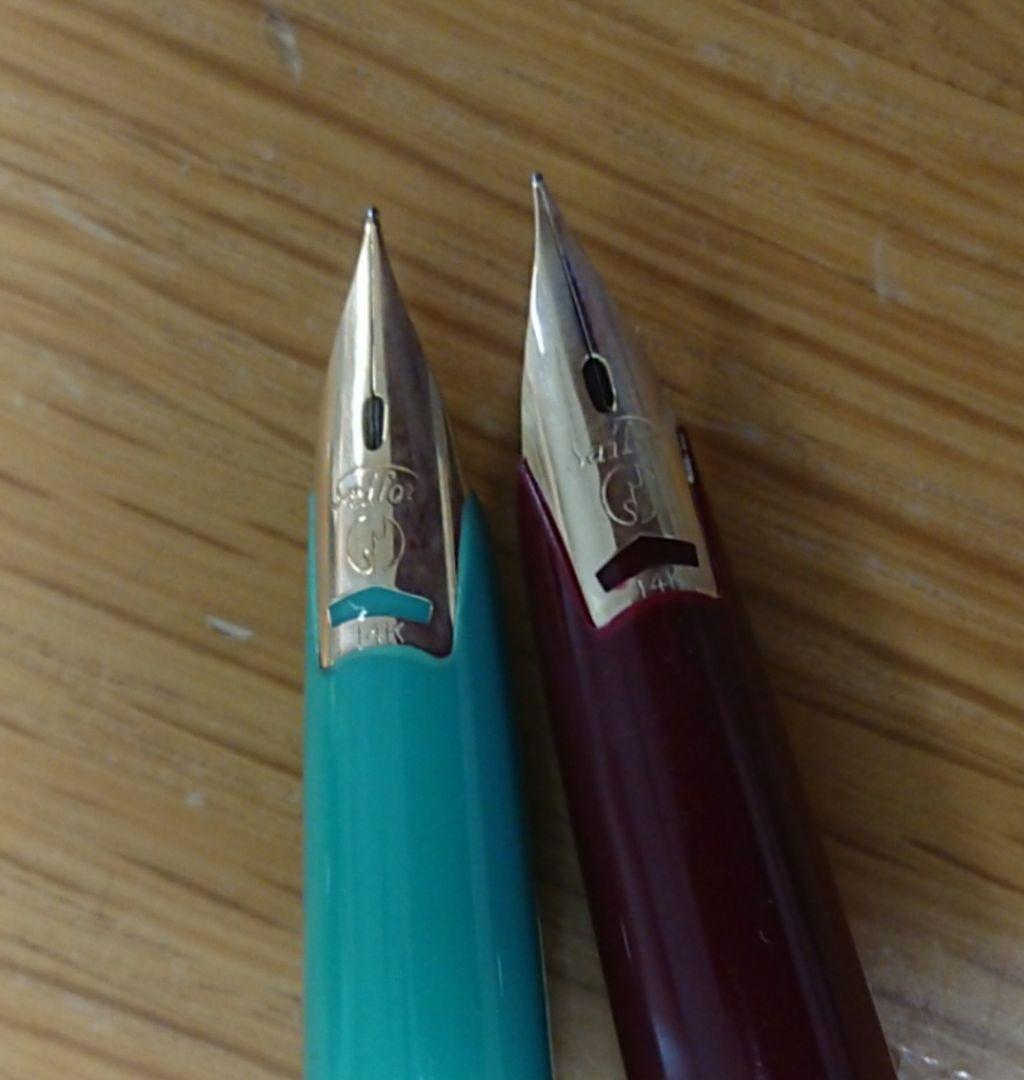 K18・K14刻印ペン先 万年筆