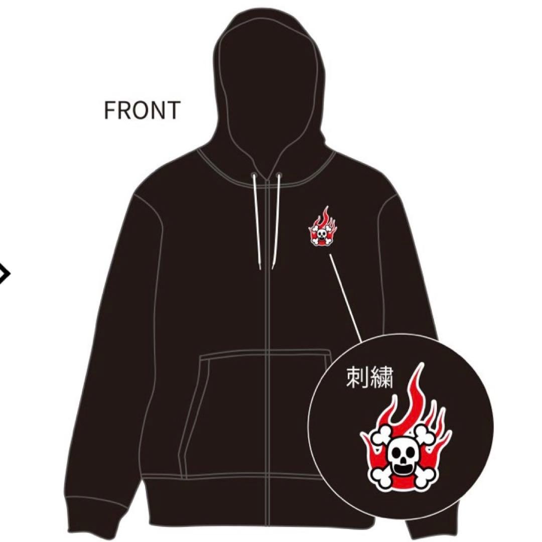 Rock Beyond 30th ジップフーディ　L パーカー　B'z 黒夢