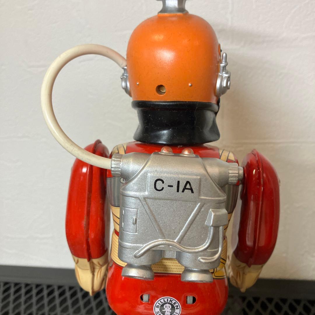 ビリケン商会 キャプテンウルトラ メカニカルフィギュア ブリキ ゼンマイ歩行