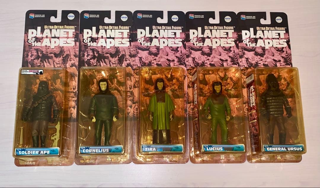 Planet of the Apes フィギュア&DVDセット