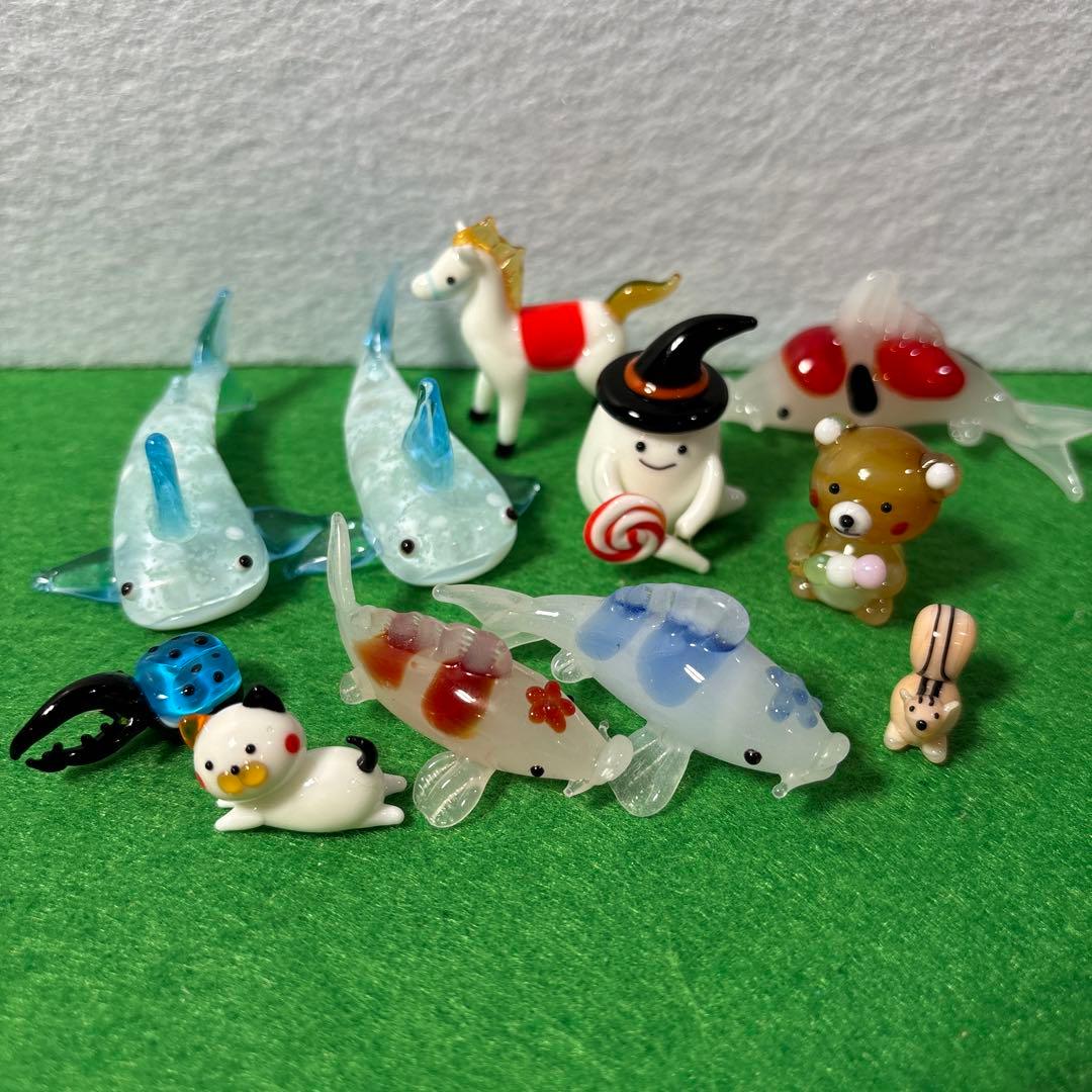 ゆにこ〜ん　ガラス細工