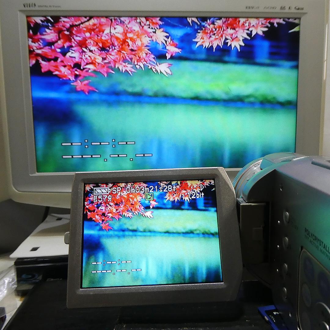 動作良好 パナソニックNV-GS400 MiniDVビデオ　デジタルダビングに