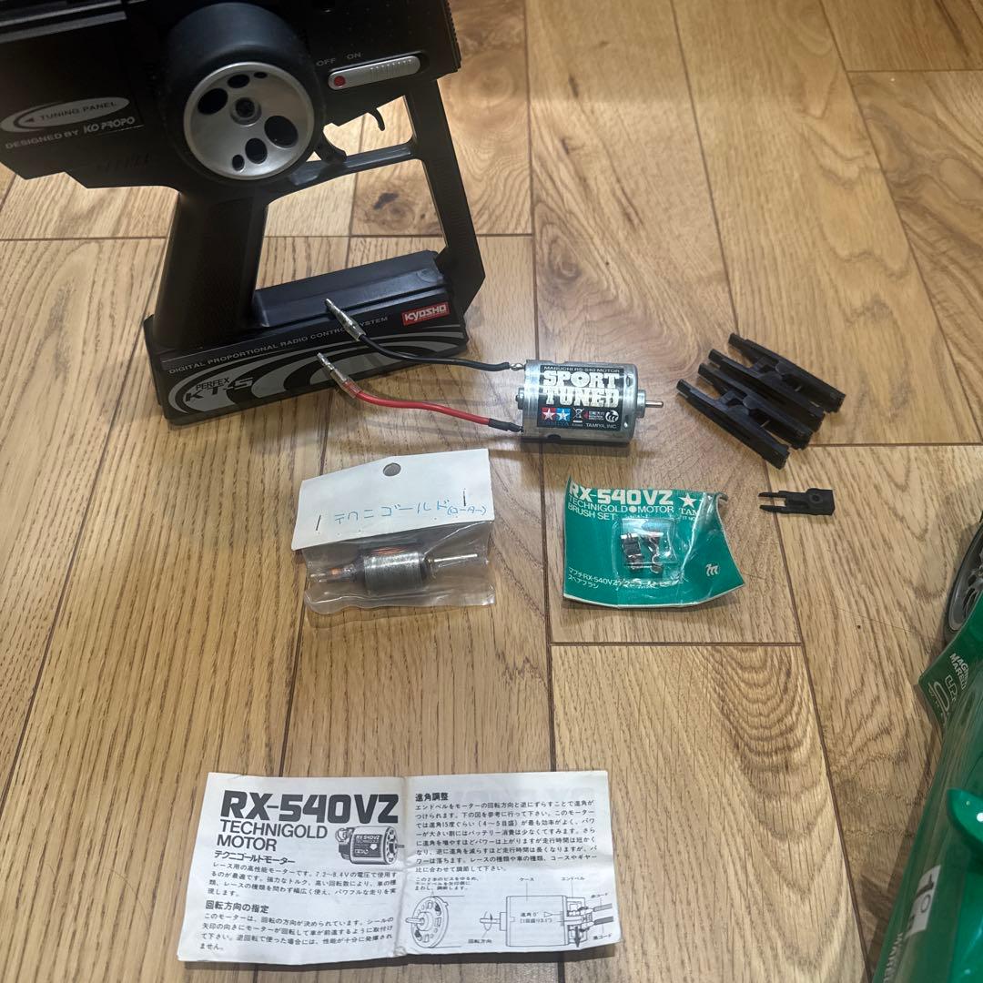 完動品　TT-01 BMW Z4 プロポセット　テクニゴールド モーターおまけ付