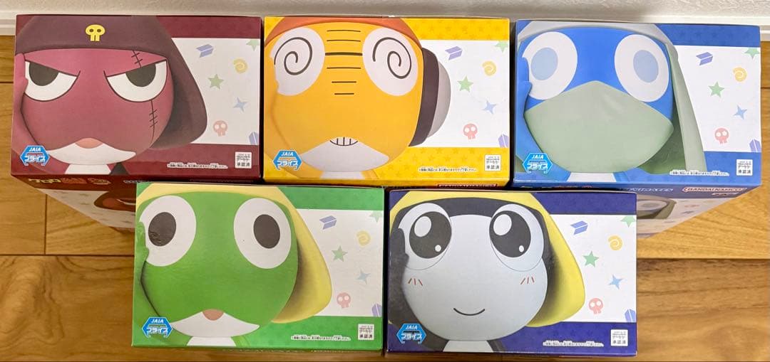 【新品未開封】ケロロ軍曹 SOFVIMATES フィギュア 5体セット