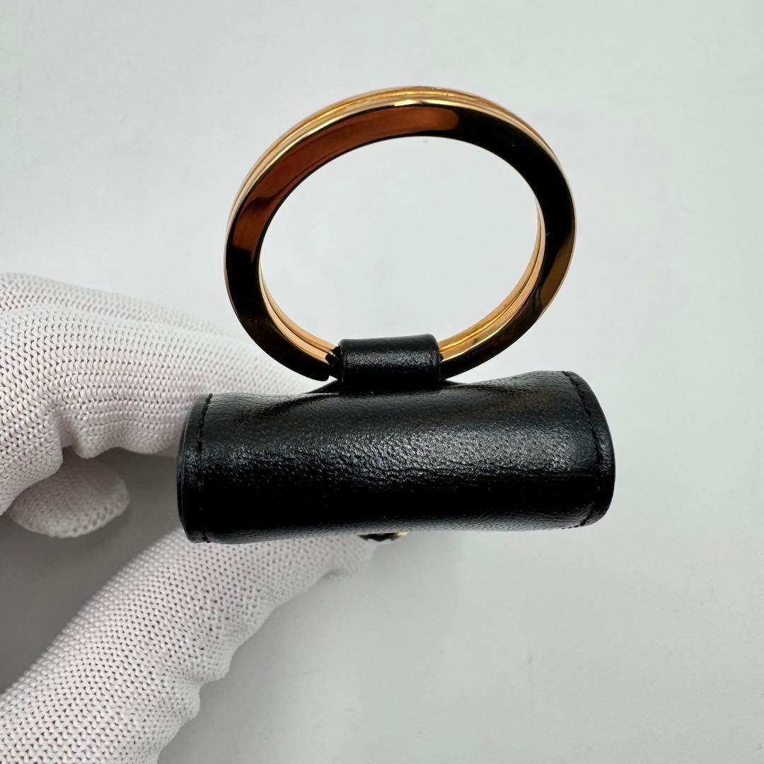 極美品✨MONTBLANC モンブラン　キーリング　ケース付き　レザー