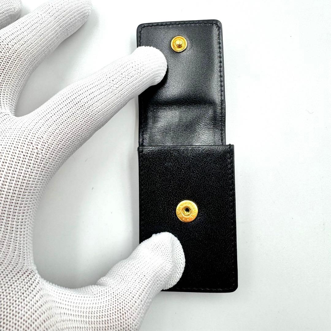 極美品✨MONTBLANC モンブラン　キーリング　ケース付き　レザー