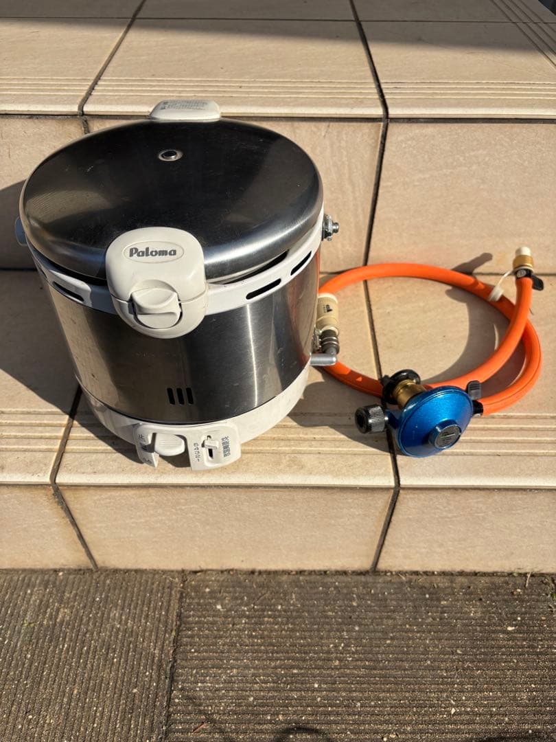 パロマ (Paloma) ガス炊飯器 5合炊き Paloma ステンレス炊飯器