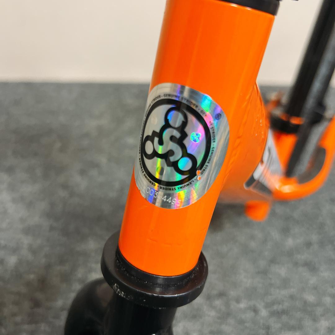 日本正規品　STRIDER バランスバイク オレンジ ST-S4　12SPORT