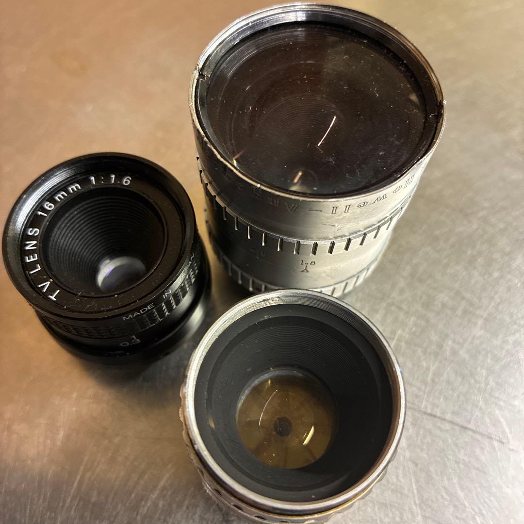 Cマウント3本セット　　　市塚光学　アンジェニュー