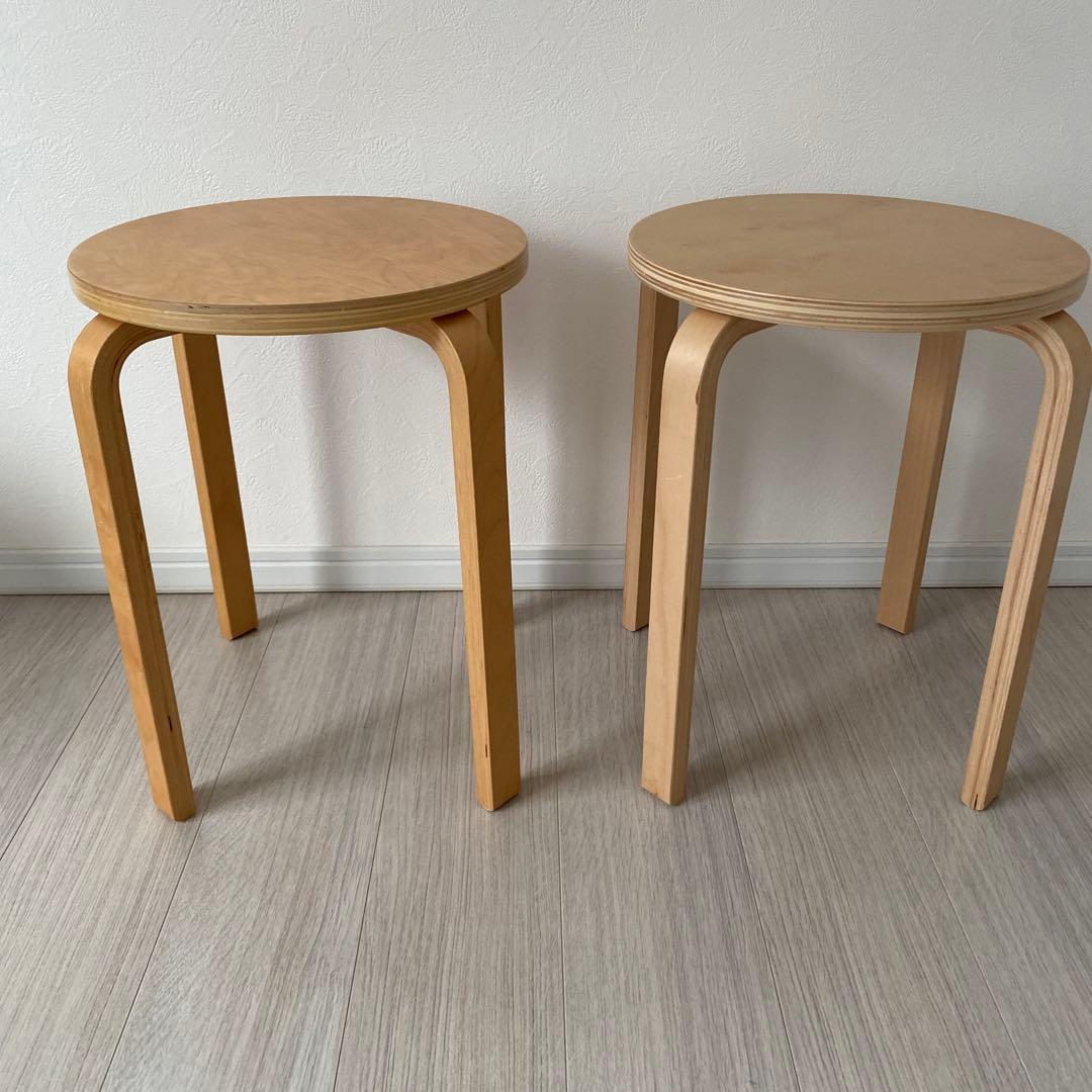 IKEA イケア FROSTA フロスタ スツール 2脚セット