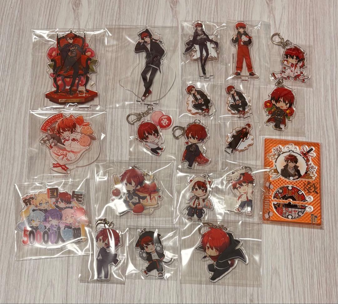 ぷりだむ あーるん。 ぽちいぬ そあら なぴ。 あまね 缶バッジ アクスタ