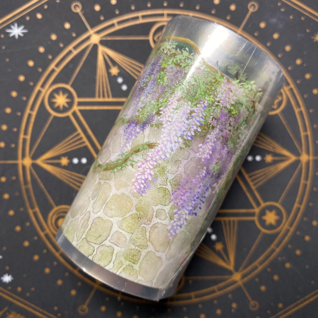 【9365】海外　マステ　5m巻　PETマスキングテープ　壁　お花　背景系