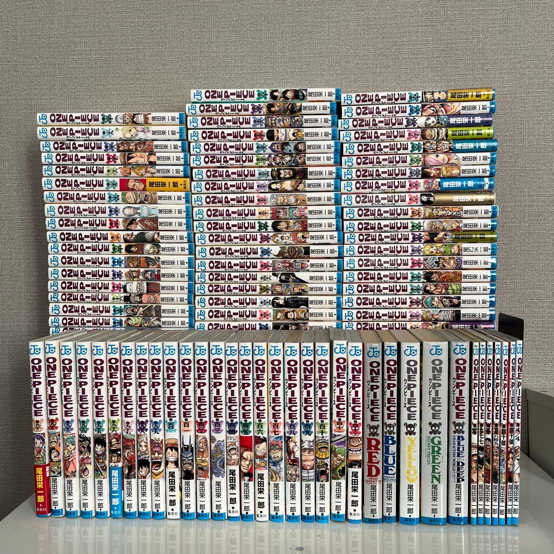 ワンピース 全巻 1巻〜112巻＋関連本　計124冊 ONE PIECE