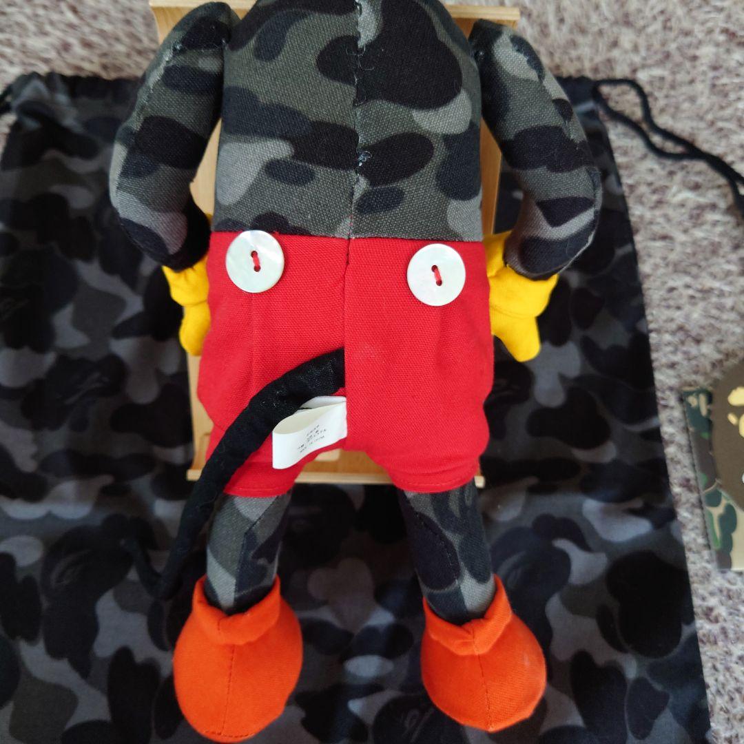 ★APE エイプ×DISNEY ディズニー 初期 ミッキーマウス ぬいぐるみ★