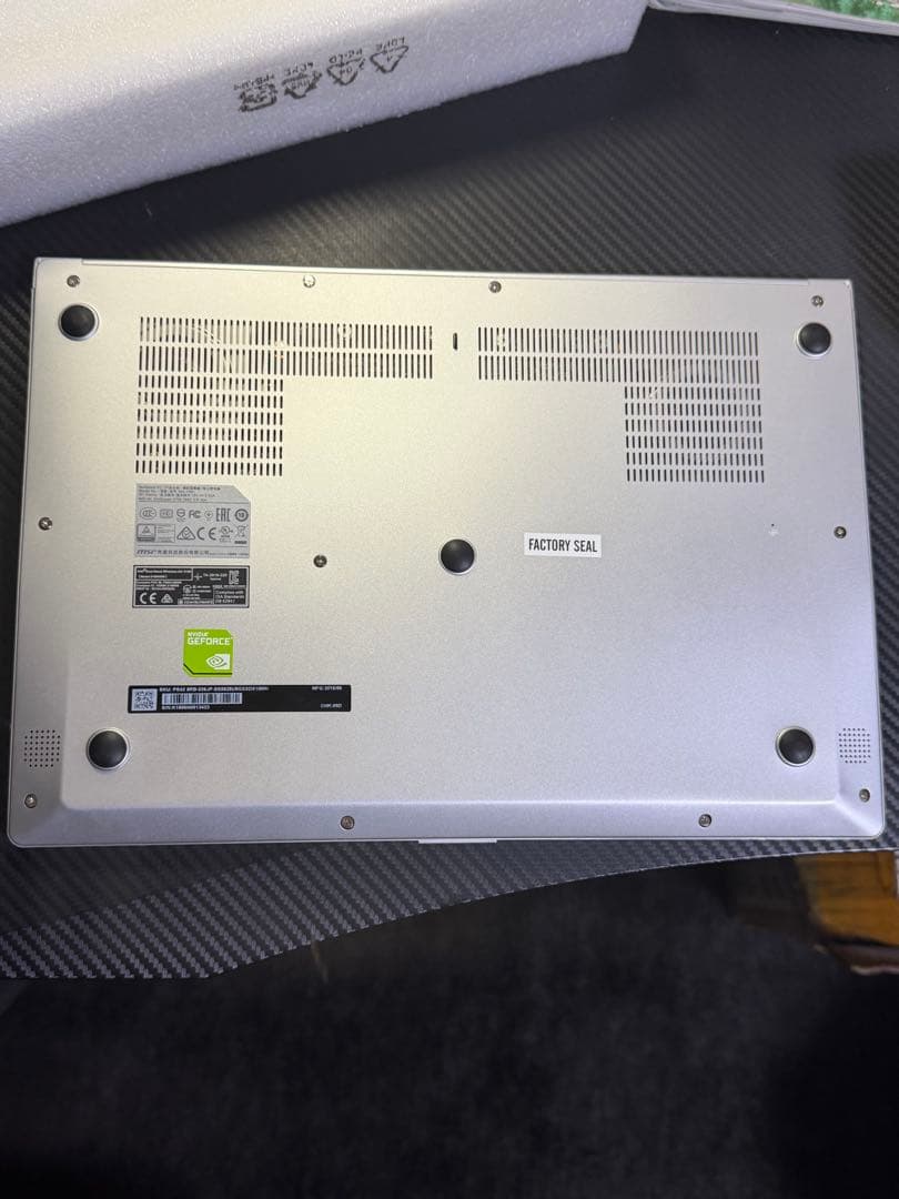 MSI PRESTIGE PS42 8RBノートPC GeForce搭載