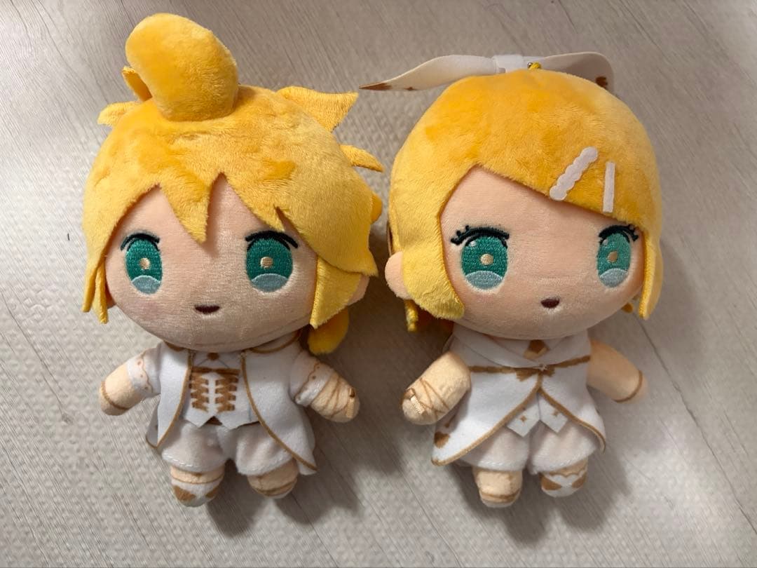 初音ミクシンフォニー2022 マスコットぬいぐるみ リン レン セット