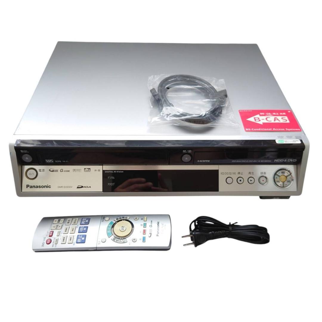 メンテ済み☆動作品 DMR-EX200V パナソニック HDD/VHS/DVD