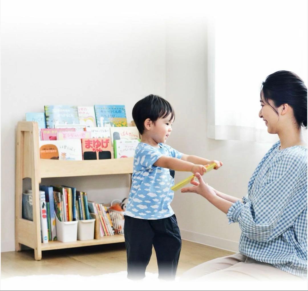 【極美品】ノスタ3 キッズブックシェルフ 大和屋 norsta