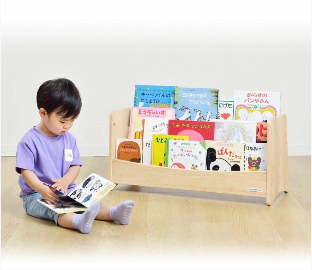 【極美品】ノスタ3 キッズブックシェルフ 大和屋 norsta