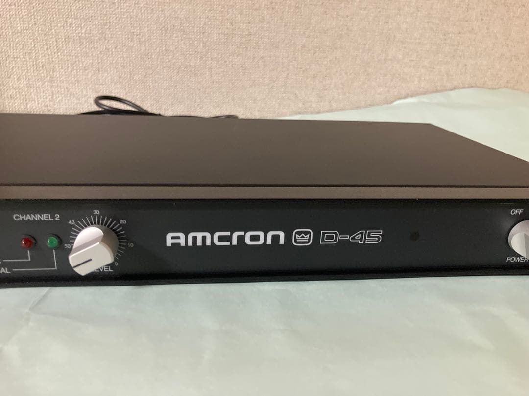 AMCRON D-45 パワーアンプ CROWN 美品