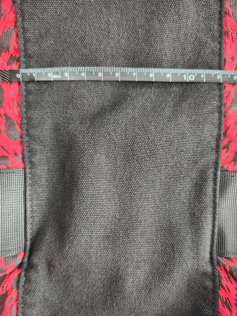 メラノPP＃　　新品近い　CREAM SODA 赤ヒョウ柄 ボストンバッグ