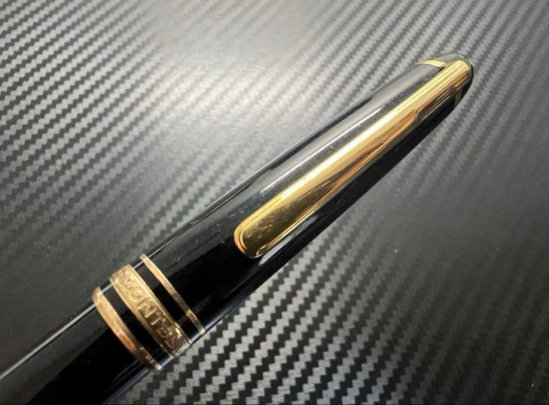 美品 144 M ブラック 中白 モンブラン 万年筆