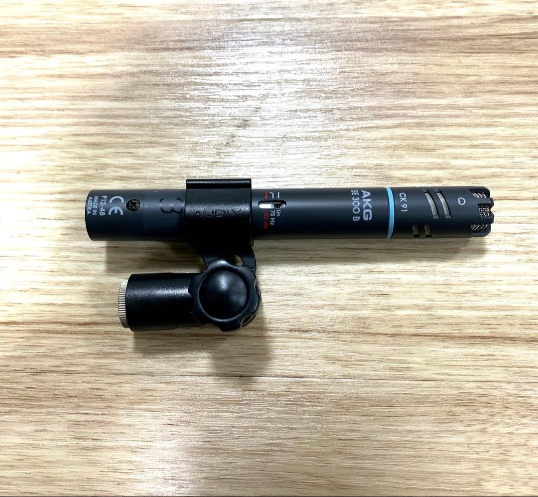 [希少]AKG C391B コンデンサーマイク ×2本セット