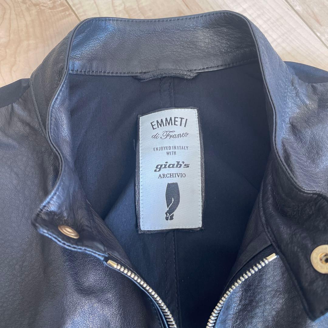 LEON掲載　EMMETI giab's Archivio ライダース　46