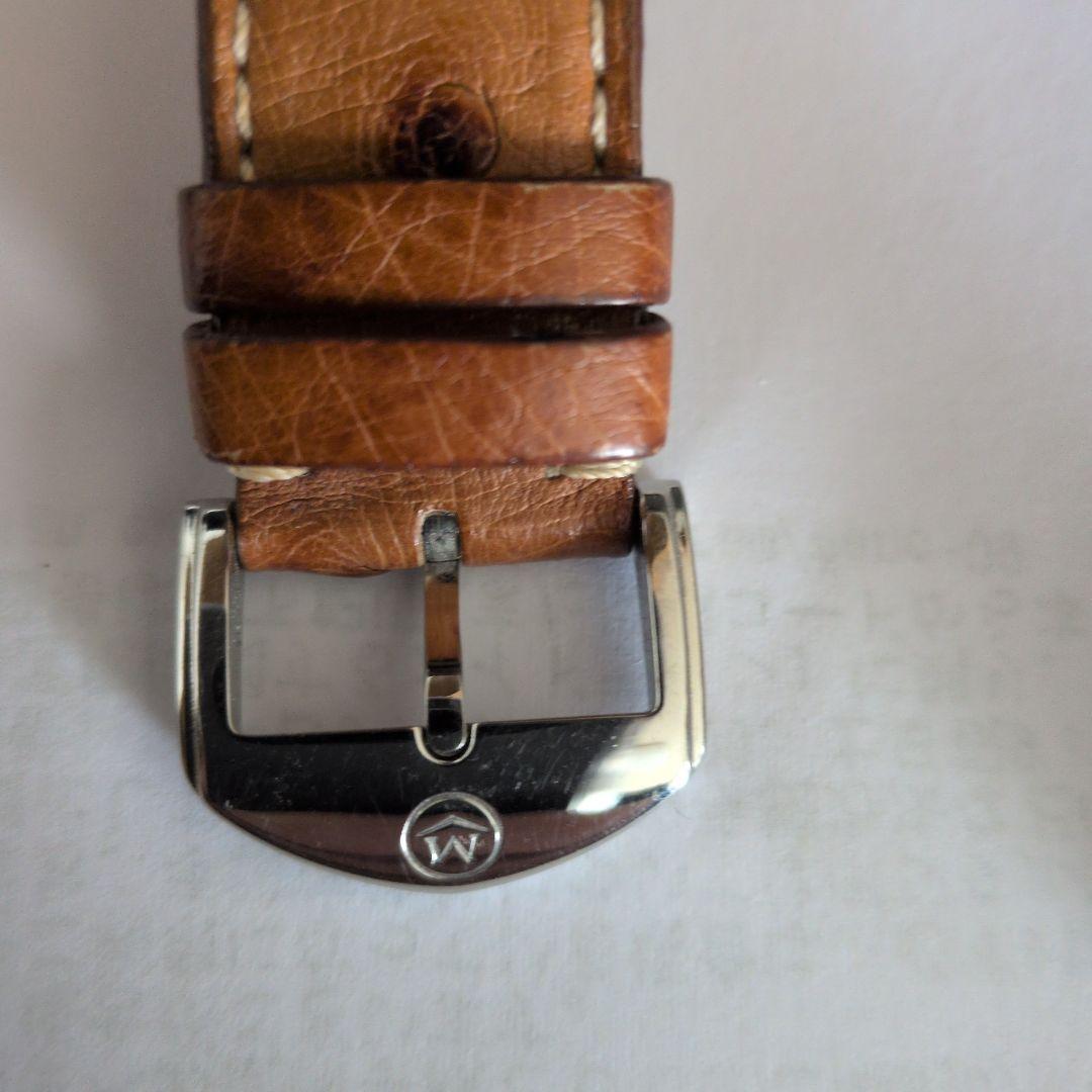 MOVADO自動巻き時計 オーストリッチストラップと尾錠付