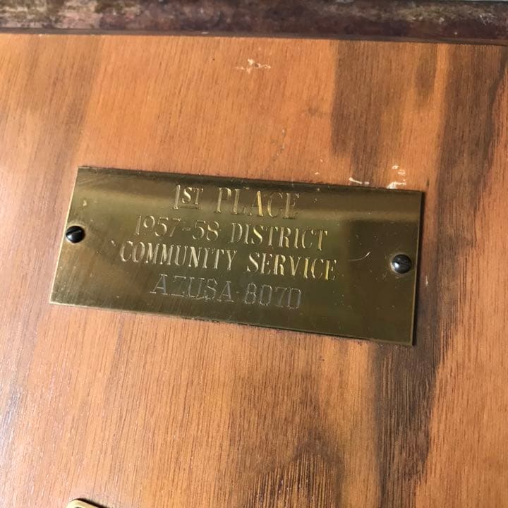 激レア！50s アメリカンアンティーク 米軍 退役軍人看板Antique USA