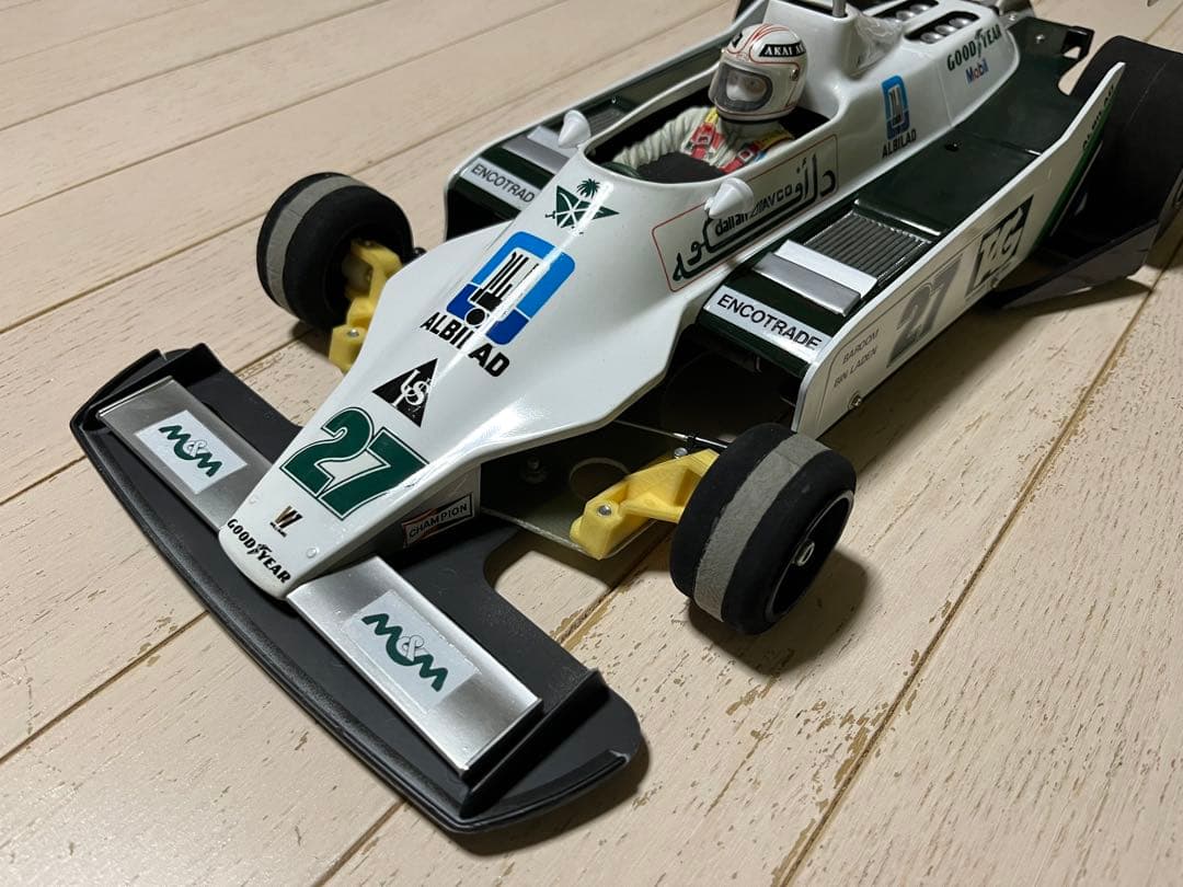 タミヤラジコンカー 1/10 ウイリアムズFW-07(当時物)