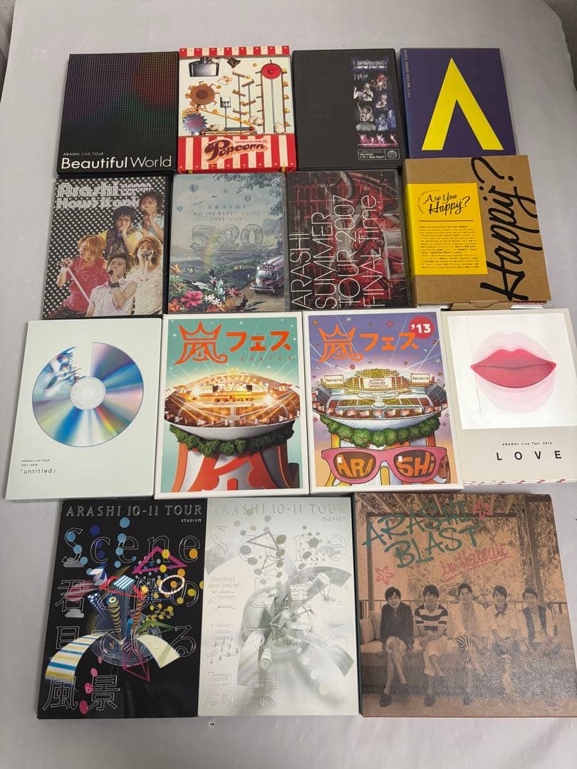 嵐 DVD まとめ