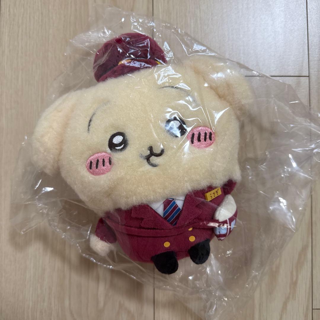 ちいかわ 阪急電車 ほわほわぬいぐるみ マスコット トートバッグ