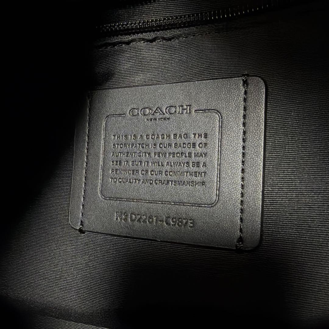 COACH コーチ　2WAYビジネスバッグ ショルダーバッグC9873