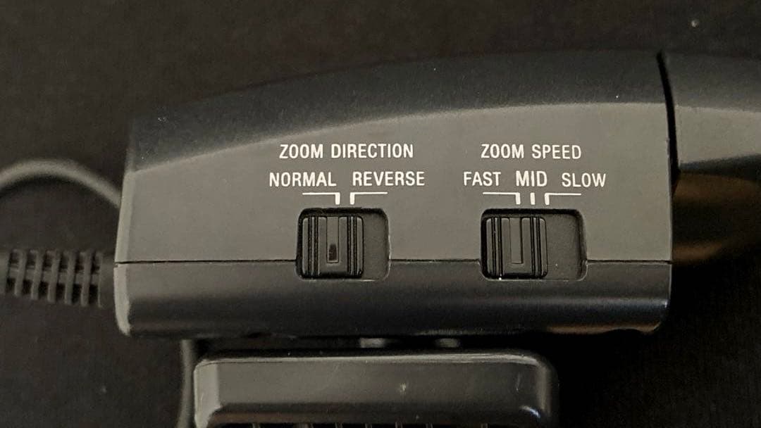 SONY ズームリモコン RM-1BP 新品同様 業務用 純正LANCリモコン