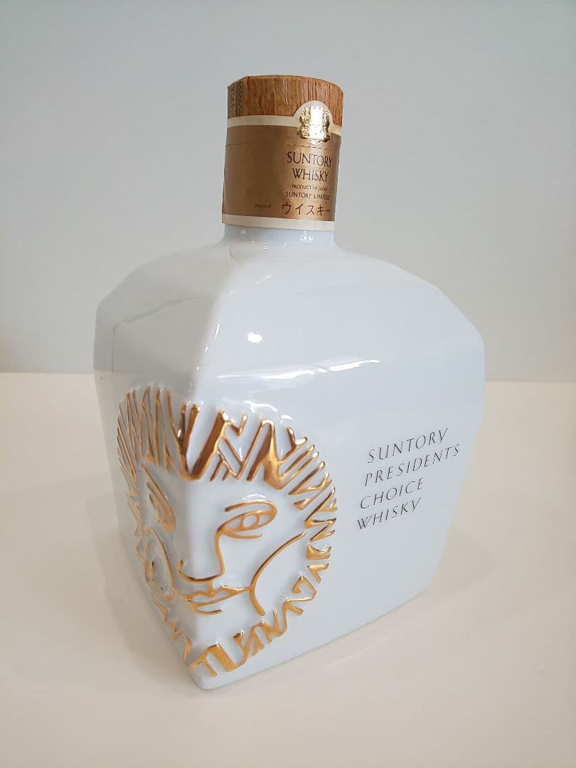 古酒　サントリー　ウイスキー　創業九十周年記念ボトル 夢大きく 佐治敬三