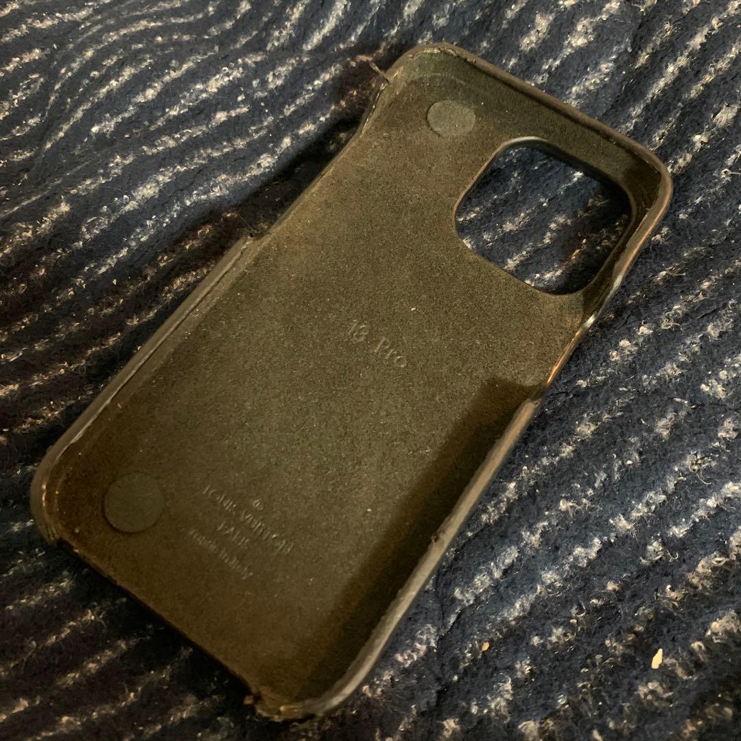 Louis Vuitton ブラック iPhone用ケース。バンパー。