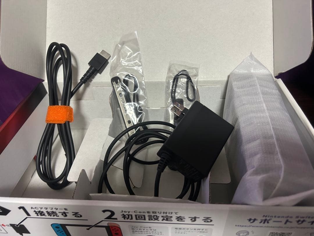 Nintendo Switch 初期型ネオン 【付属品あり&SD256GB付】