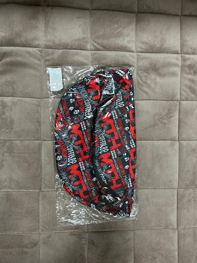 マキシマムザホルモン ウエストポーチ 赤黒