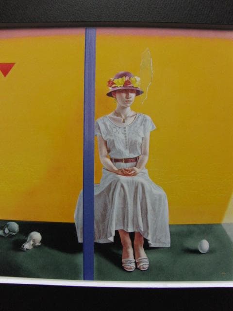 金子、光の檻、希少な画集より、新品高級額・額装付、状態良好