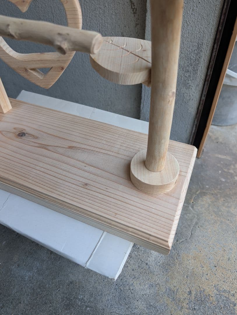 バードアスレチック30 折りたたみ式、止まり木アレンジ可能