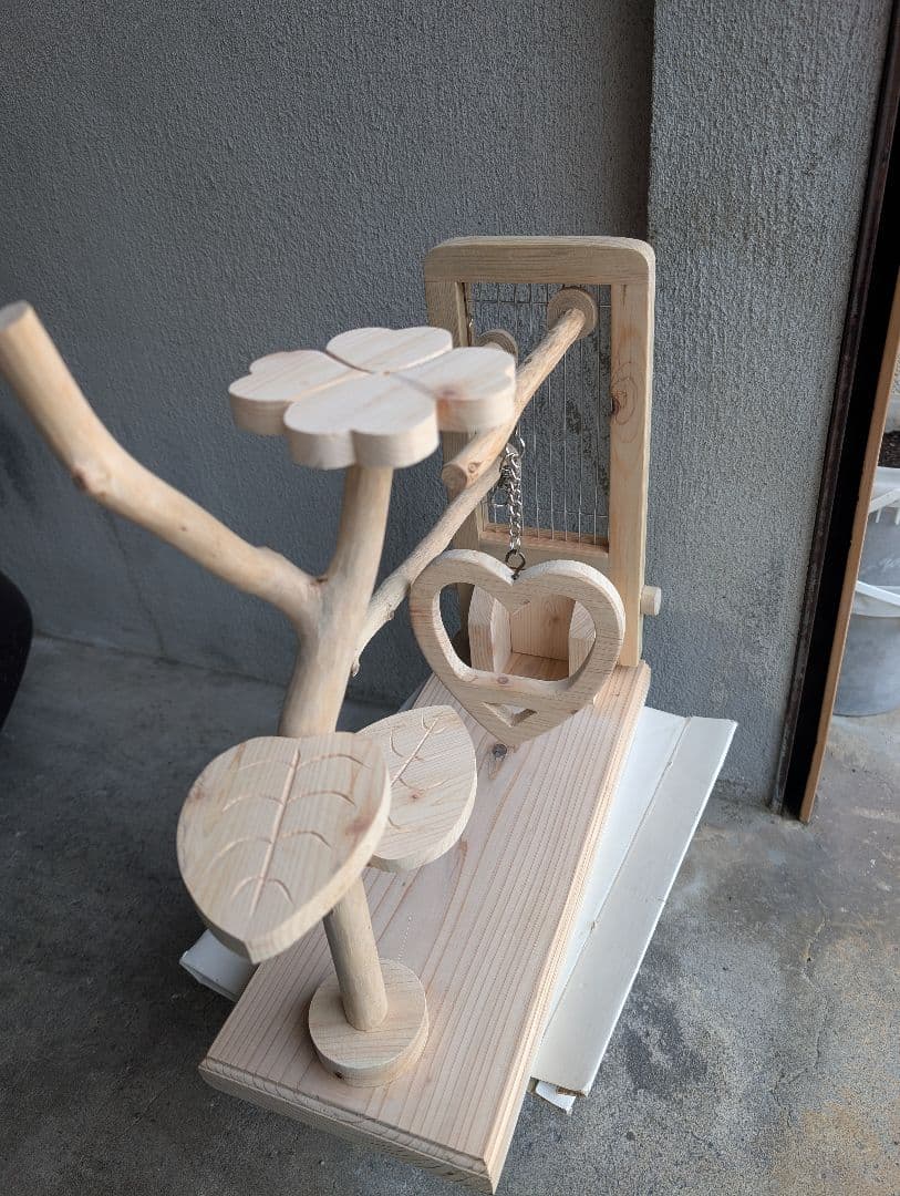 バードアスレチック30 折りたたみ式、止まり木アレンジ可能