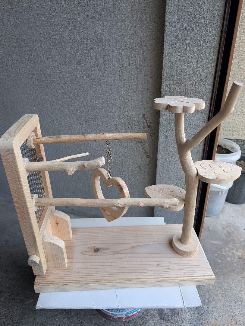 バードアスレチック30 折りたたみ式、止まり木アレンジ可能