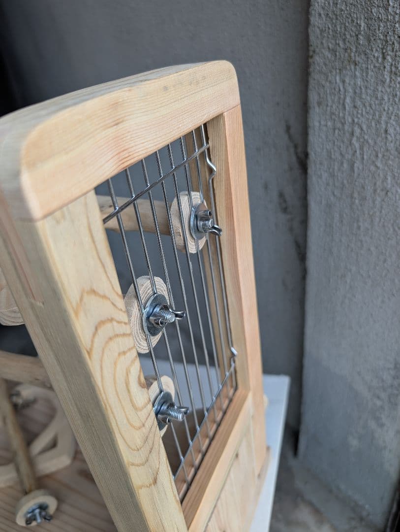 バードアスレチック30 折りたたみ式、止まり木アレンジ可能