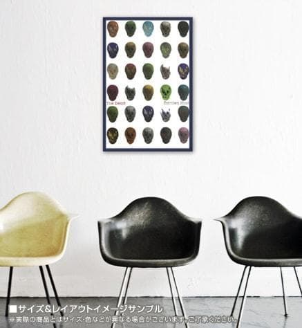 額装品/The Dead Folded/ 2009年 ダミアンハースト/ポスター