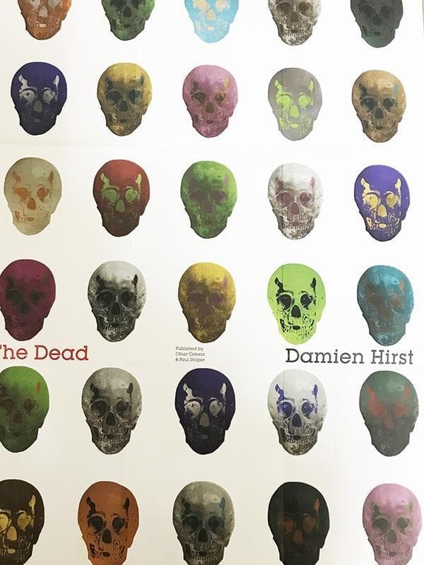 額装品/The Dead Folded/ 2009年 ダミアンハースト/ポスター