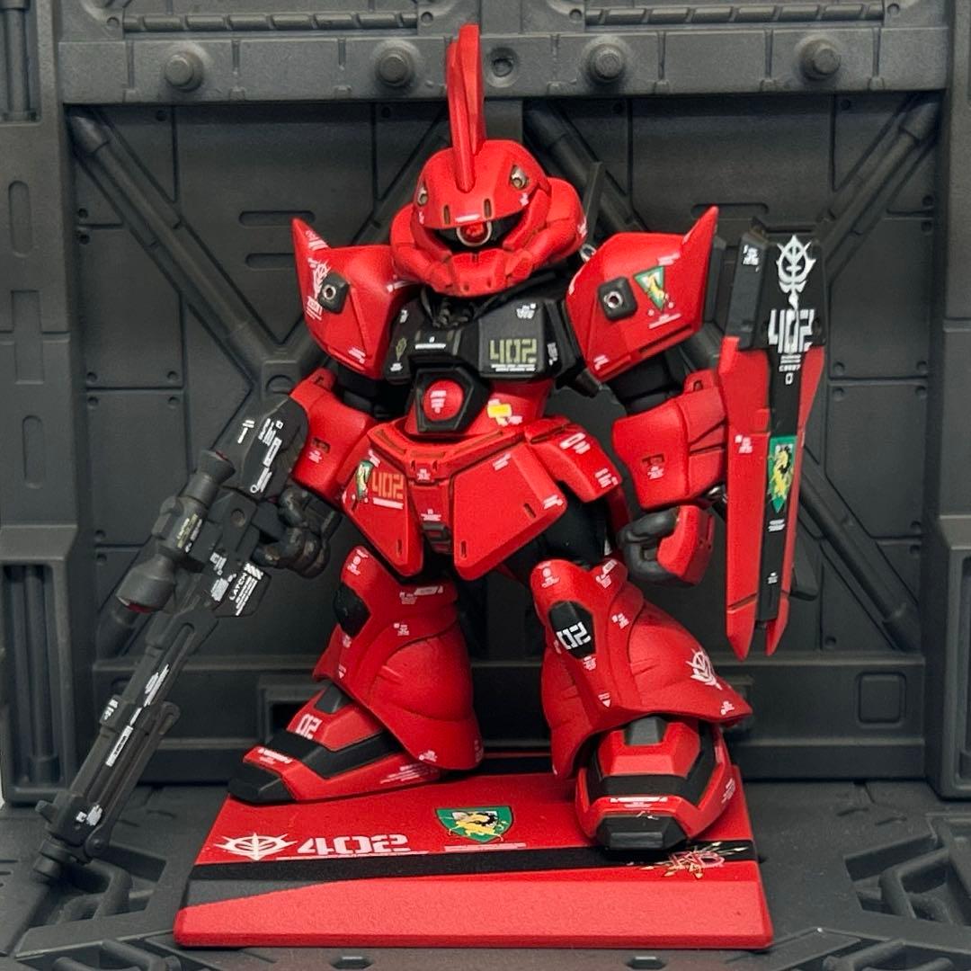 ゆ*き様 ガンダムコンバージ塗装　ジョニーライデン専用ゲルググＪ